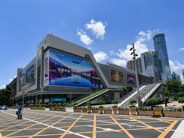 深圳-華強北中國電子第一街旅游3A景區(qū)導(dǎo)視系統(tǒng)